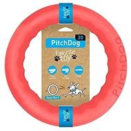 PitchDog Training Ring for Dogs Pink 28cm - Dog Toy