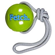 Orbee-Tuff Ball Fetch with Rope 8cm Green - Dog Toy Ball
