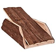 Huhubamboo Holzschaukel 35 × 11 cm - Klettergerüst für Nagetiere