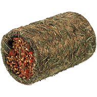 Nature Land Nibble Hay Tunnel Stuffed with Carrots 125g - Treats for Rodents