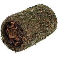 Nature Land Nibble Hay Tunnel Filled with Fruit 125g - Treats for Rodents
