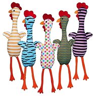 Trixie Chicken Plush Mix of Colours 48cm - Dog Toy