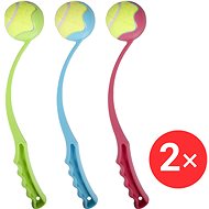 Flamingo Tennis ball thrower 38 cm 2 pcs - Ball Launcher