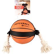 Flamingo Akčná lopta basketball 12,5 cm - Hračka pre psov