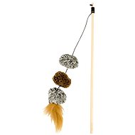 DUVO+ Fishing Rod with Three Fluffy Balls - Cat Toy