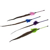 Ebi Cat Ted Fishing Rod Mix Colour 60cm - Cat Toy
