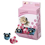 Ebi Cat Play Animal Head Roller 5cm - Cat Toy