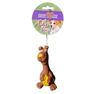 Cobbys Pet Aiko Fun Squeaky Dog  10cm - Dog Toy
