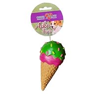 Cobbys Pet Aiko Fun Squeakee Ice Cream 14.3 × 7 × 7cm - Dog Toy