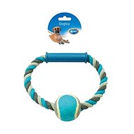 DUVO+ Circle with Tennis Ball 18cm - Dog Toy