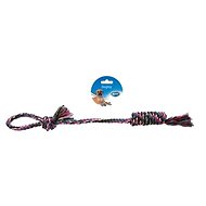 DUVO+ Puller 2 Knots with Loop 48cm - Dog Toy