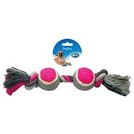 DUVO+ 2 Knot Puller with Tennis Balls 33cm - Dog Toy