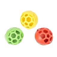 DUVO+ Football Ball Perforated Rubber 11.5cm - Dog Toy