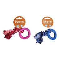 Les Filous TPR Ring on a Rope 37g - Dog Toy