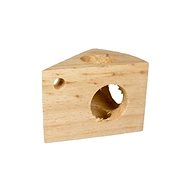 DUVO+ Wooden rodent chewing toy cheese - Toy for Rodents