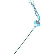 EzPets2U Teaser with Fringes Blue/Grey 40cm - Cat Toy