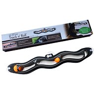EzPets2U Track Cat Toy Cat Track Black 55 × 10 × 5cm - Cat Toy