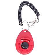 EzPets2U Pet clicker červený 6 × 4 × 1,75 cm - Klikr