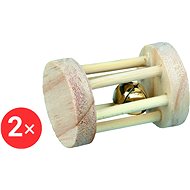 Trixie Roller with bell 3,5 × 5 cm 2 pcs - Toy for Rodents