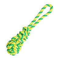 Trixie HipHop Tug of War Ball with Knot Cotton 23cm 90g - Dog Toy