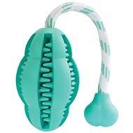 Trixie Hiphop Hopping Mint with Rope 27cm - Dog Toy