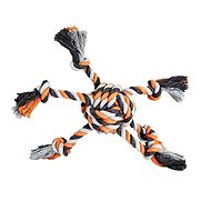 Trixie Hiphop Ball Octopus 6 Arms grey-orange 8cm, 160g - Dog Toy