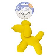 DUVO+ Balloon animal Latex poodle yellow 14 × 6 × 12,5 cm - Dog Toy
