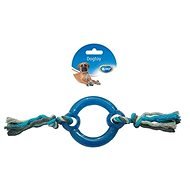 DUVO+ Rubber bite with knots 30 cm - Dog Toy