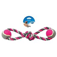 DUVO+ Double ring 2 tennis balls 38 cm - Dog Toy