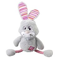 DUVO+ Plush grey rabbit 16 × 30 × 11 cm - Dog Toy