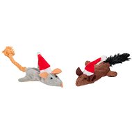 Flamingo Christmas Mouse Plush with Catnip 2 pcs - Cat Toy