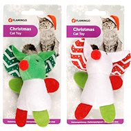 Flamingo Christmas Mouse Plush 12,5cm - Cat Toy