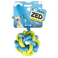Ebi Coockoo Zed gumová hračka modrá/zelená 20 × 9,5 × 9,5 cm - Hračka pre psov