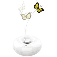 M-Pets Crazy Butterfly, White 13,2 × 7,1cm - Interactive Cat Toy