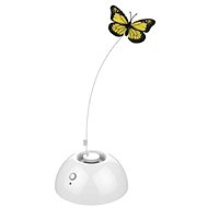 M-Pets Dancing Butterfly, White 13cm - Cat Toy