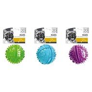 M-Pets Mars Transparent Ball na maškrty mix farieb 8 cm - Hračka pre psov