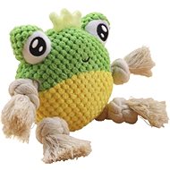 Vking Frog Frog Squeaky Green - Dog Toy