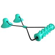 AngelMate Dental Stick with Suction Cups 50cm Turquoise - Dog Toy