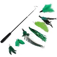 AngelMate Folding Teaser 97cm Green - Cat Toy