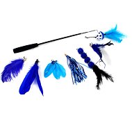 AngelMate Folding Teaser 97cm Dark Blue - Cat Toy
