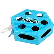 Ebi Coockoo Swirly with rotating feathers 20,4 × 6,8 × 23cm blue - Cat Toy