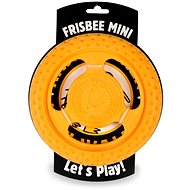 Kiwi Walker Flying & Floating Frisbee Mini TPR Foam Orange 16cm - Dog Toy