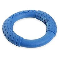 Kiwi Walker Mini TPR Foam Throwing and Swimming Ring Blue 13cm - Dog Toy
