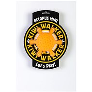 Kiwi Walker Mini TPR Foam Swimming Octopus Orange 12cm - Dog Toy