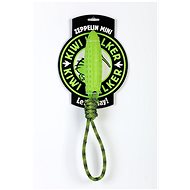 Kiwi Walker Floating Zeppelin Mini TPR Foam Green 17cm - Dog Toy