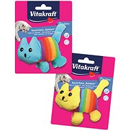 Vitakraft Toy plush cat rainbow - Cat Toy