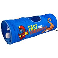 DUVO+ Smurfs Tunnel 72 × 25 × 25 cm - Cat Toy