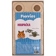 Furries Wooden swing for hamsters - Climbing Frame for Rodents