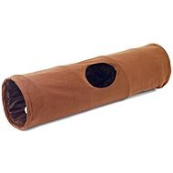 Akinu rustic tunnel for cats COMFORT brown 25×90cm - Cat Toy