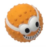 Yupeng Ball smiley rubber squeaky 7 cm - Dog Toy